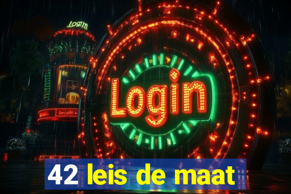 42 leis de maat